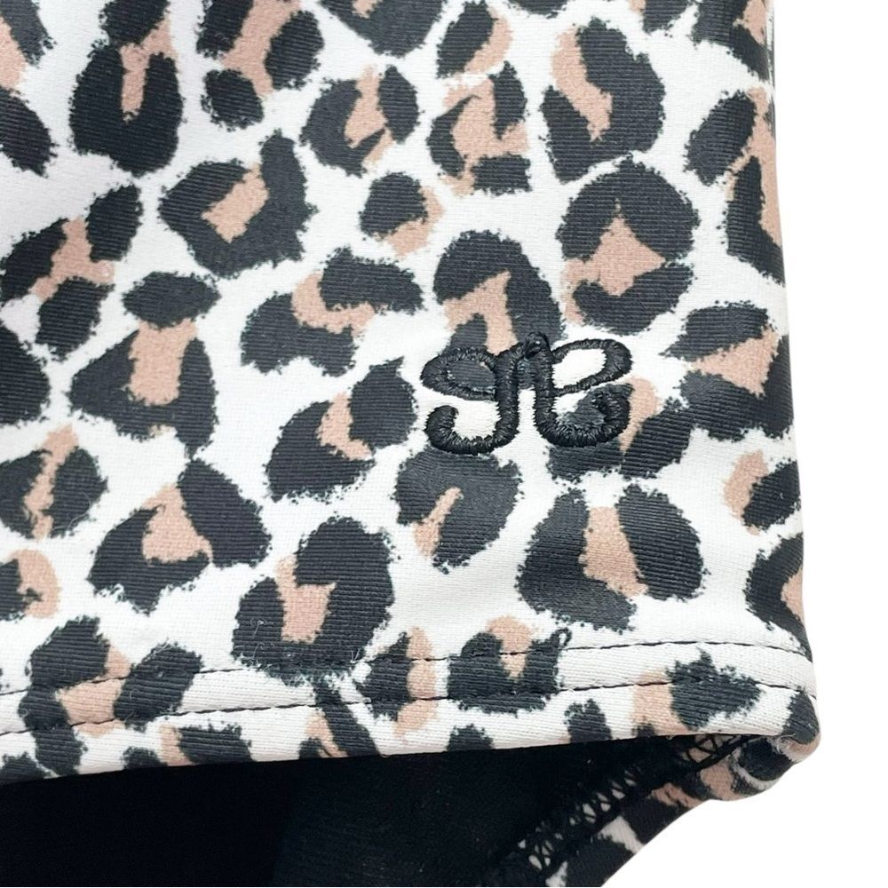 Albion Cheetah High-Waisted Swim Bottoms Size XL White Black Tan Animal Print - Picture 5 of 10